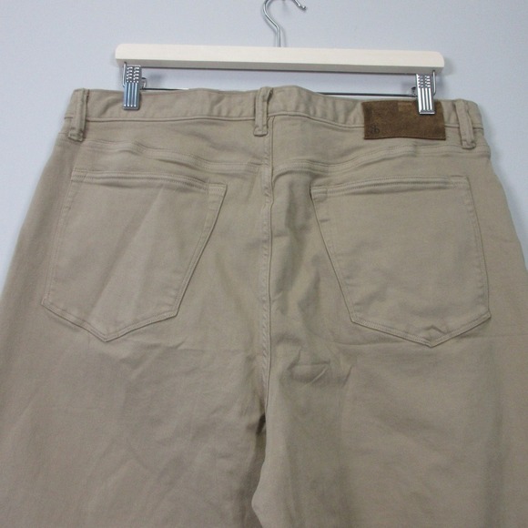 Todd Snyder Relaxed Fit Chino Pants Women 34X30 Beige Cotton Blend Straight 714 - Picture 4 of 11
